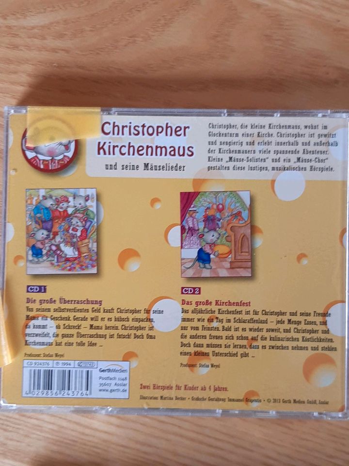 3 CDs Christophet Kirchenmaus und Flo Feuerwehrauto in Hüllhorst