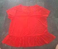 Rotes Shirt mit Schößchen Volant 42 L XL Janina Nordrhein-Westfalen - Oberhausen Vorschau