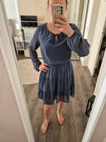 Kleid blau langarm Boho H&M Größe 38 / M Sachsen - Bautzen Vorschau