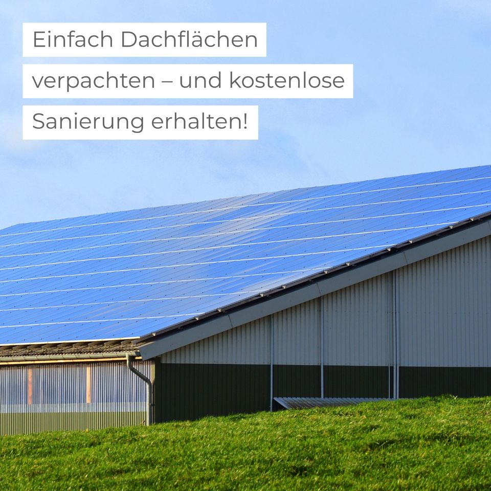 Dachflächen ab 1.000 m² in Mecklenburg zur Pacht gesucht! in Neu Schönau