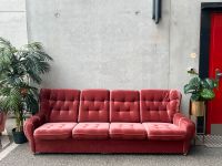 Samt Couch Mid Century Sofa Vintage Design Danish Mid Century Hamburg-Nord - Hamburg Eppendorf Vorschau