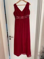 Rotes Abendkleid von vipdress.de – Größe 42, mit Paillettenbund Friedrichshain-Kreuzberg - Friedrichshain Vorschau
