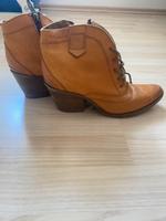 Tamaris Leder Stiefeletten Gr. 37 braun Bayern - Dittelbrunn Vorschau