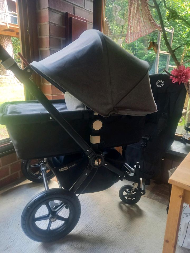 Bugaboo Cameleon 2 3 All Black Grey Melange in Berlin