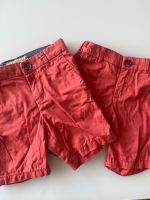 Shorts Hose kurz Zwillinge H&M 98 Korall rot Palmen Kr. München - Feldkirchen Vorschau