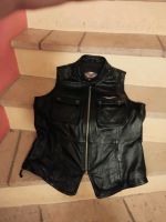 Vintage Harley Davidson Damen Lederweste in Gr. L Nordrhein-Westfalen - Blankenheim Vorschau