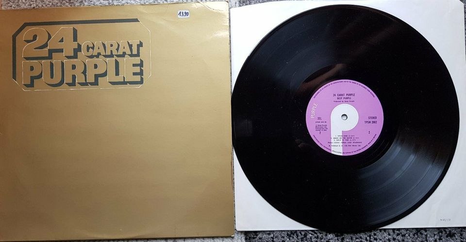 Deep Purple  24 Carat Purple  -   von 1975    EMI Records England in Stade