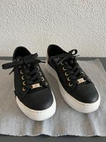 Sneaker Turnschuh Rieker schwarz weiß gold Gr. 39 Baden-Württemberg - Konstanz Vorschau