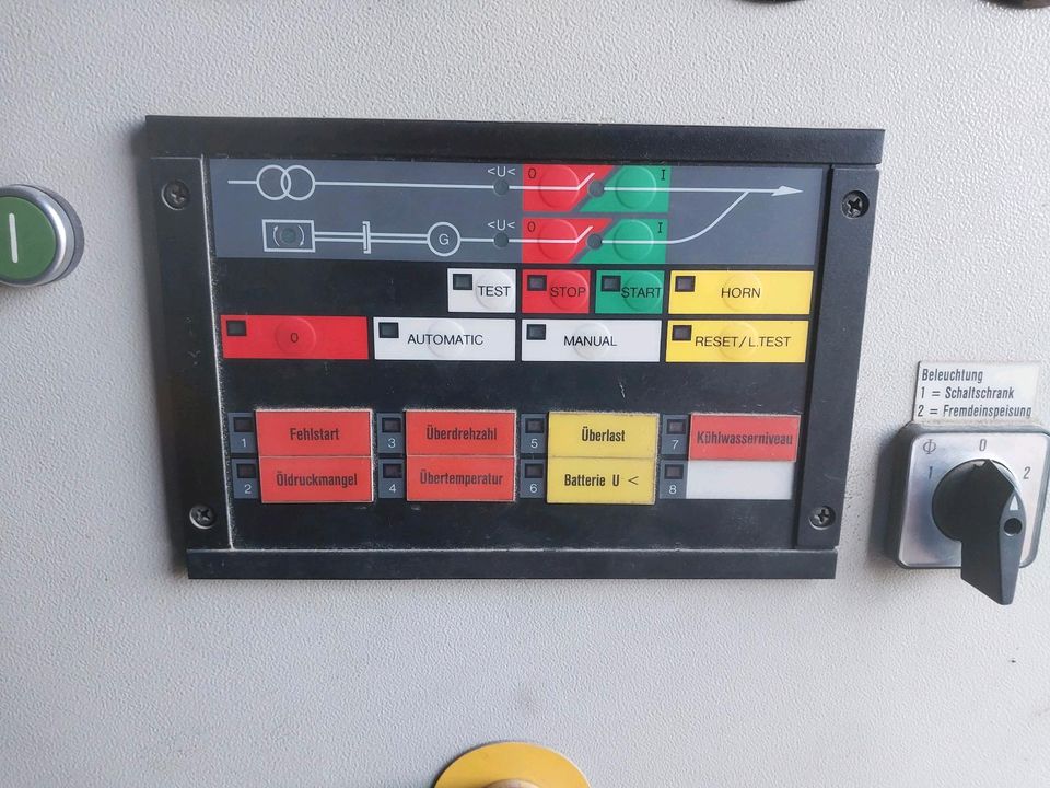 Stromaggregat, Notstromaggregat,Netzersatzanlage 225kva nur 570h in Erwitte