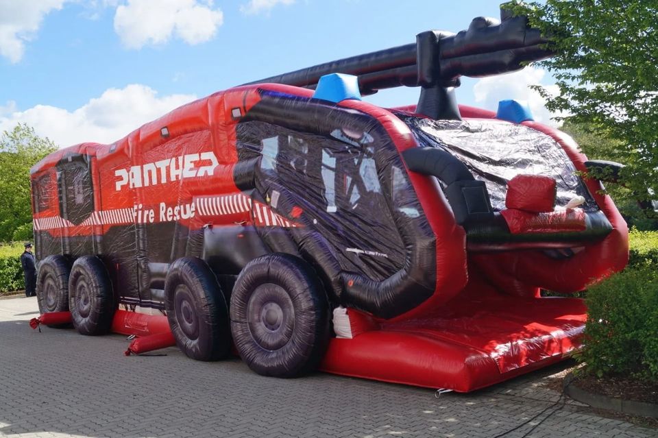 Feuerwehr Panther Hüpfburg mieten/leihen in Scholen