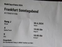 2x World Cup of Dart Tickets - 30.06 - Finale Session - Tribüne Frankfurt am Main - Preungesheim Vorschau