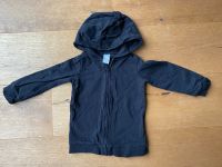 Sweatshirt Jacke mit Zipper Schwarz H&M Gr. 86 Eimsbüttel - Hamburg Eidelstedt Vorschau