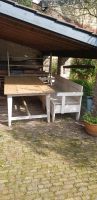 Tisch weichholz alt Bank weichholz alt Terrasse Lounge Esszimmer Nordrhein-Westfalen - Selfkant Vorschau