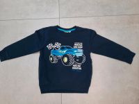 Sweatshirt mit Monster-Car dunkelblau Gr. 98/104 Bayern - Trogen Vorschau