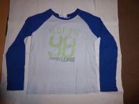 LA-Shirt Junge Gr 140 weiß blau Langarmshirt Alive Rheinland-Pfalz - Pirmasens Vorschau