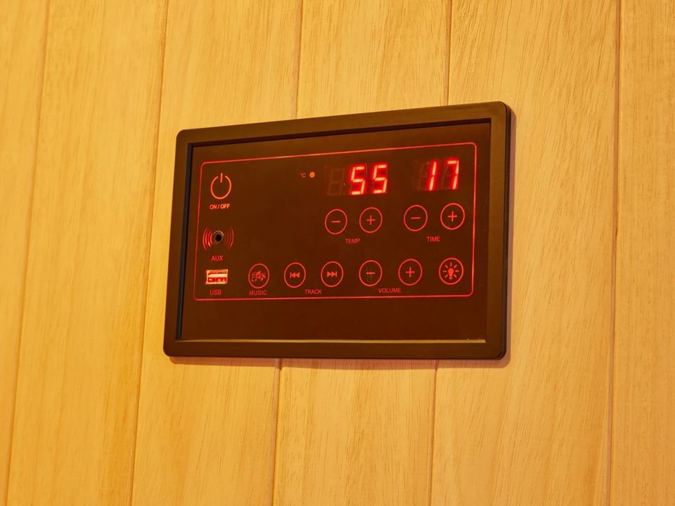 Sauna Wärmekabine m. Infrarot-Heizung, NEU, B180xT140xH190cm in Augustdorf