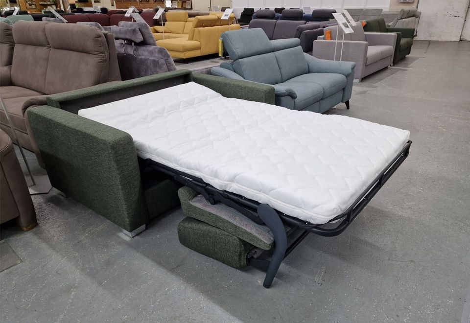 Schlafsofa mit Kaltschaummatratze von Ada Trendline | 0% Finanzierung |  Garnitur mit Bettfunktion | Dauerschläfer geeignet | Sofa sofort verfügbar  | Fundgrube Frankfurt Moebel Outlet in Frankfurt am Main - Fechenheim |  eBay Kleinanzeigen ist jetzt