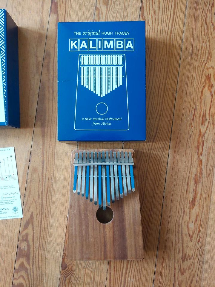 Afroton Kalimba Hugh Tracey Alto 15 Note Original in Karlsruhe