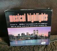 Musical Highlights on Broadway 4 CD Box Topzustand Kreis Ostholstein - Scharbeutz Vorschau
