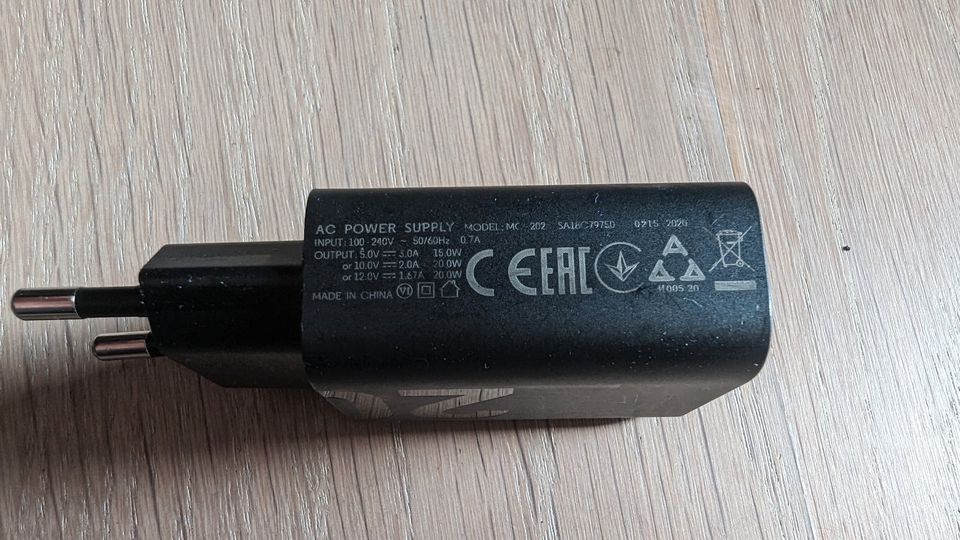 20W Motorola USB Netzteil Schnell Ladegerät EU-Stecker in Karlsruhe