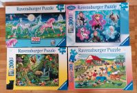 Ravensburger Puzzle 4 Stück 200 300 Teile Baden-Württemberg - Jagstzell Vorschau