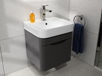 Aqua Bagno Piccolo 2.0 Badmöbel 48, Anthrazit Grau Hochglanz Dortmund - Mengede Vorschau