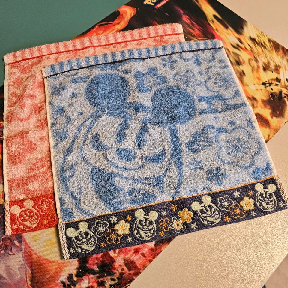 Disney Handtücher Set Micky und Minnie Maus aus Japan in Neuendettelsau