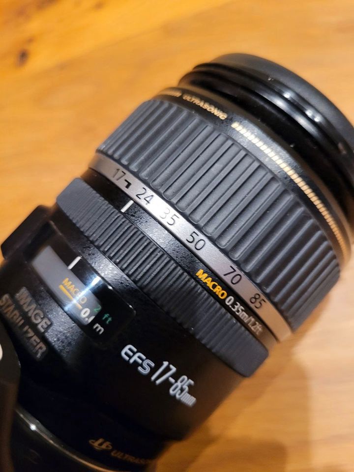 Digitalkamera Canon EOS 50D m. Objektiv 17-85mm, Rucksack, Zub. in Klosterlechfeld