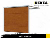 Holzoptik Sektionaltor 3000 x 2500 mm Segmenttor Goldene Eiche | Schwingtor Stahl Tor nach Maß Rolltor GARAGENTOR KONFIGURATOR | Garagentor für DDR Garage Werkstatt Carport Dresden - Wilsdruffer Vorstadt/Seevorstadt-West Vorschau