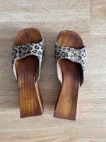 True Vintage 90s Y2K Clogs Mules Pantoletten Sandaletten Leo 40 Köln - Bickendorf Vorschau