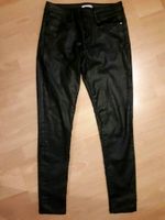 Esprit Stretchhose, Jeans mit lederoptik, lederlook W27 L30 Sendling - Obersendling Vorschau