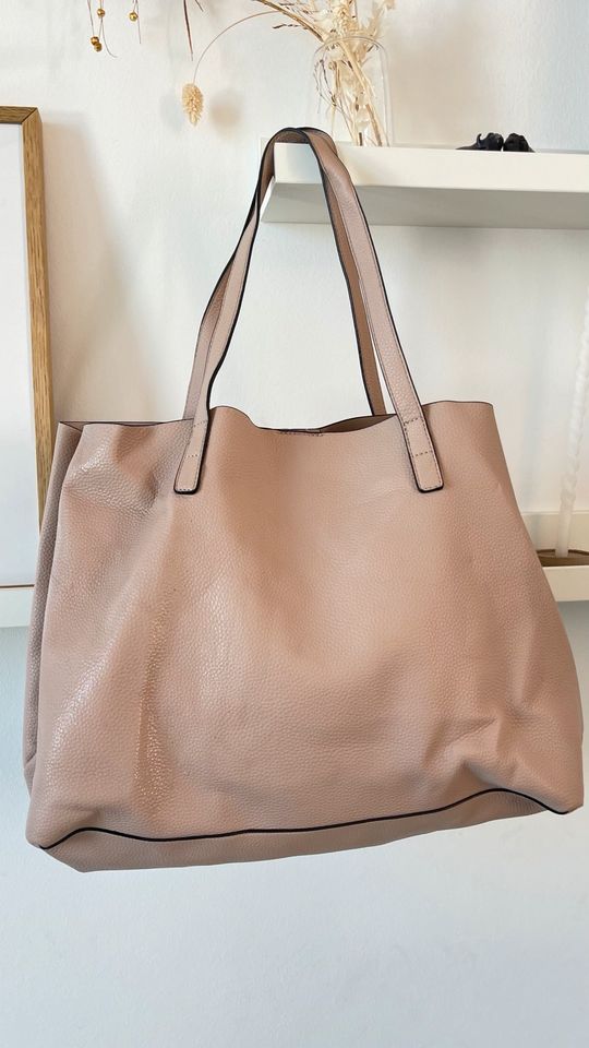 Mango Shopper Tasche rosa 40x30x15cm in Wiesbaden