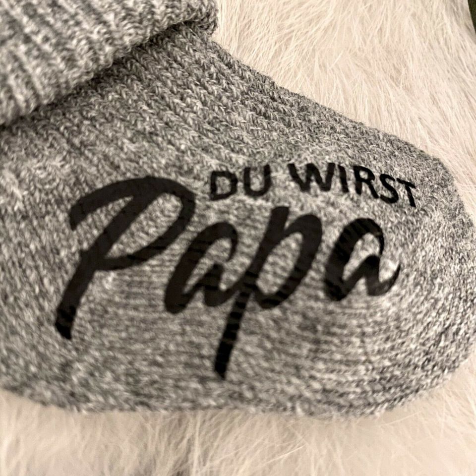 ╳ Schwangerschaftsverkündung ╳ Baby Socke * Made with love in Viersen