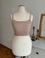 H&M Damen Top Shirt Strick *beige* XS Neuwertig Thüringen - Erfurt Vorschau