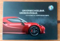 Prospekt Alfa Romeo 4C Coupe Rosso Forte 2016 Niedersachsen - Hildesheim Vorschau