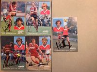 1.FC Nürnberg: 5 handsignierte Autogrammkarten Saison 1982/83 München - Trudering-Riem Vorschau