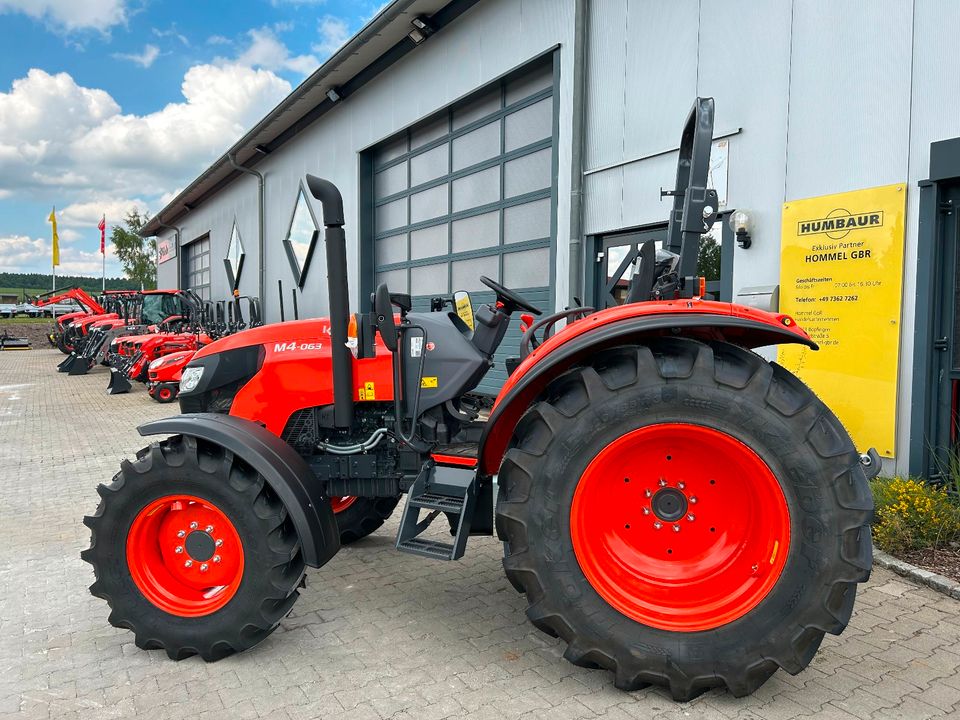 Kubota M4 M4063 Traktor Rops Schlepper Hoftraktor 66PS Allrad in Bopfingen