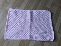 Babydecke Wolle Unikat rosa gestrickt Selfmad Strickdecke Brandenburg - Zehdenick Vorschau