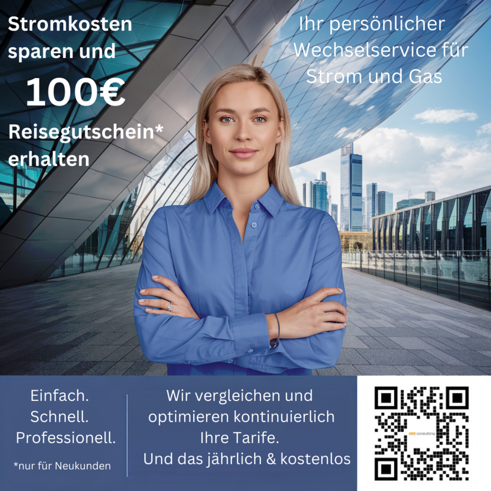 Stromkosten sparen und Reisegutschein über 100€ erhalten* in Berlin