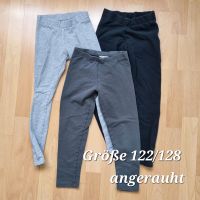 Leggins angerauht Set Größe 122/128 Hessen - Taunusstein Vorschau