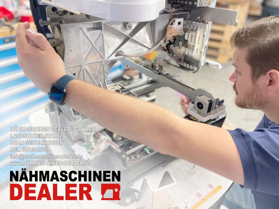 Brother PR Stickmaschine Wartung - Reparaturen vom Fachmechaniker in Geisenhausen