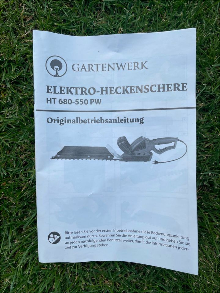 Elektro-Heckenschere HT 680-550PW , gebraucht in Wiesbaden