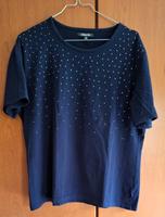 Shirt Adagio Gr 48 dunkelblau kleine Ziersteine   Kurzarm Hamburg-Nord - Hamburg Fuhlsbüttel Vorschau