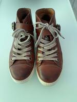 Paul Green Leder Sneaker, cognacfarben Bayern - Pöcking Vorschau
