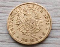 20 Mark Deutsches Reich 1888 Gold Wilhelm II Bayern - Stadtbergen Vorschau