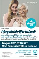 Pflegefachkraft (m/w/d) in Radebeul Sachsen - Radebeul Vorschau