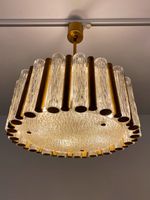 * LEUCHTER EISGLAS KAISER LAMPE MESSING GOLD 60er 70er RÖHREN Berlin - Charlottenburg Vorschau