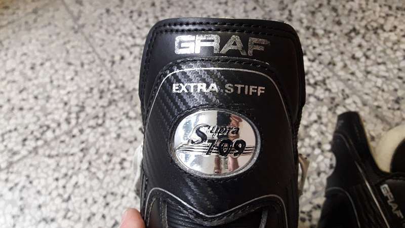 Schlittschuhe Graf Supra 709 Extra Stiff Gr. 41 WIE NEU in Zwiesel