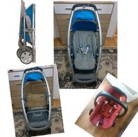 Kinderwagen quinny senzz mit Kindersitz und adapter- Regenschutz Düsseldorf - Wersten Vorschau