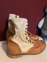 DIESEL STIEFEL 40 LEDER/LEINEN NEUW Hamburg - Bergedorf Vorschau